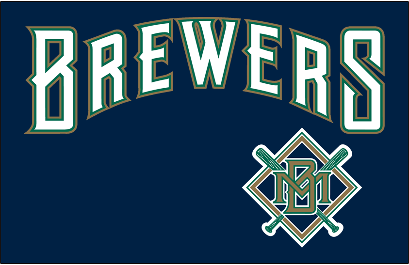 Milwaukee Brewers 1994-1996 Jersey Logo iron on transfers for fabric